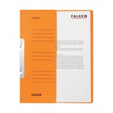 thumbnail of Falken 80004047 50x Einhakhefter für DIN A4, 250g/m2 Manila-RC-Krt., 1/2 Vorderd., Behördenheftung - Orange