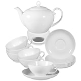 thumbnail of Seltmann Weiden Rondo/Liane Weiß Teeservice 14-teilig