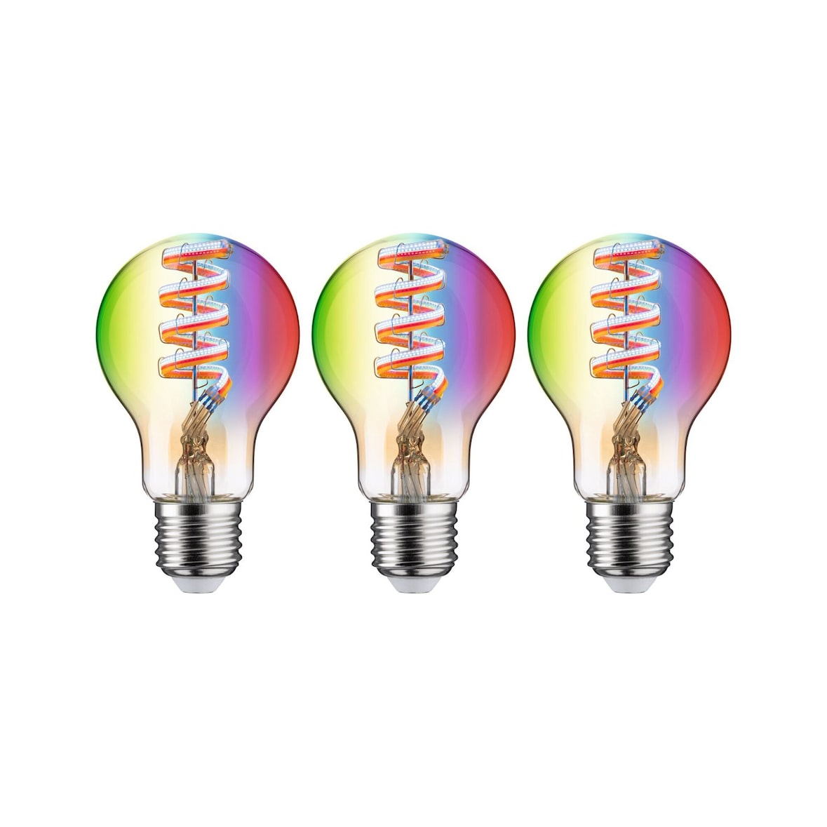 Paulmann Filament 230 V Smart Home Zigbee 3.0 Ampoule LED E27  3x470lm 3x6,3W RGBW+ gradable Doré 29163