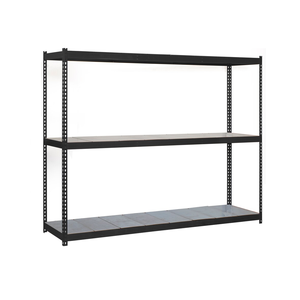 Simon Rack Estanteria Industrial, 2000x1500x450 mm, 400 kg de Punto Flexión, 3 Estantes, Antracita/Galvanizado - SimonTaller