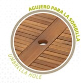 thumbnail of Mesa jardín madera acacia Aktive Garden