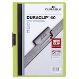 thumbnail of DURABLE Chemise de présentation Duraclip 60 à clip, couverture transparente - 1-60 feuilles A4 - Noir