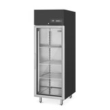 thumbnail of CHROMOnorm STAR-BLACK-TIEFKÜHLSCHRANK BR 650 mit Glastür