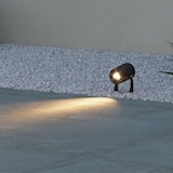 thumbnail of Sair - Refletor LED redondo 10W IP65 Corten 3000K - Luz de jardim para plantas ou sebes h36cm - Beneito faure