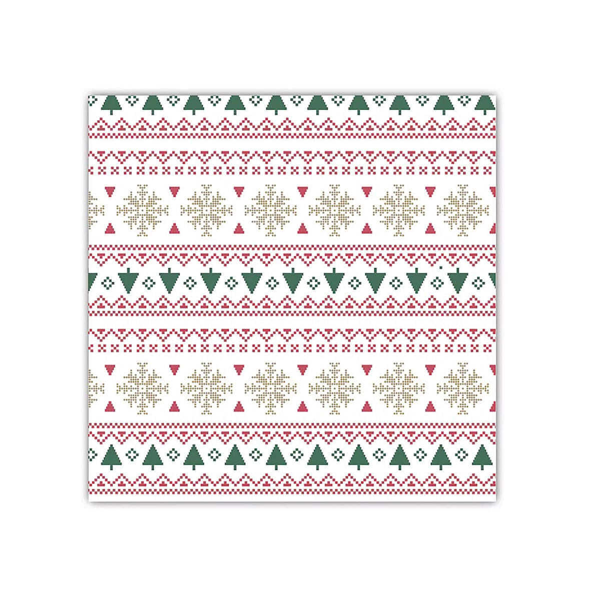 25 Papierservietten 40x40cm Stoffähnliche Weihnachtsservietten Tischservietten