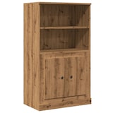 thumbnail of Helloshop26 - Buffet bahut commode armoire meuble de rangement organisateur cuisine salle de séjour salon haut artisanal 60 x 35,5 x 02_0033163