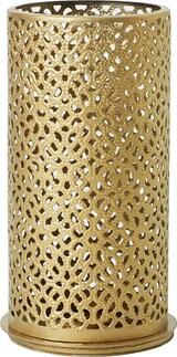 thumbnail of Duni Kerzenhalter Bliss 140 x Ø 75 mm Gold, 4 Stk/Krt (4 x 1 Stk)