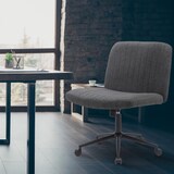 thumbnail of Chaise de bureau Kingman Gris foncé/Tissu