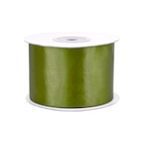 thumbnail of 50mm Satinband 25m Schleifenband Geschenkband Dekoband Breites Stoffband Olivgrün