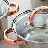 thumbnail of Quid Batterie De Cuisine Acier Inoxydable 4 Pièces Vanity