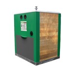 thumbnail of Colonne aérienne d'apport volontaire 4m3 kinshofer acier roméo-lot de 4 - VERT