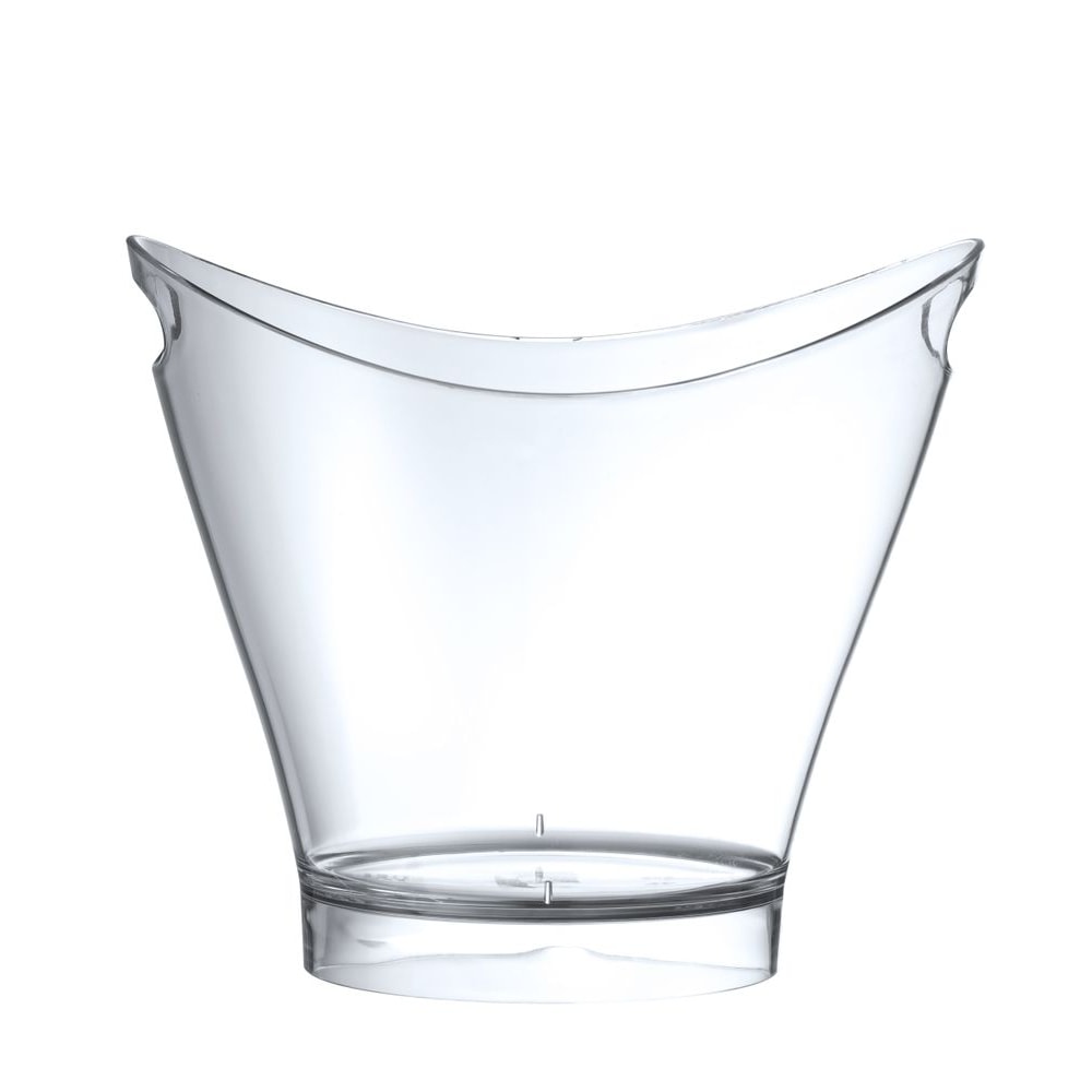 HENDI Wijn- en champagnekoeler, BarUp, 6L, Transparant, 300x240x(H)260mm