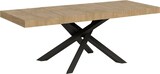 thumbnail of Ausziehtisch 180/440x90 cm Volantis Premium Natur Eiche Beine anthrazit