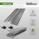 thumbnail of DREIBREIT by TRUTZHOLM 3-fach Auffahrrampe klappbar 175cm Tragkraft 1650kg Alu geriffelt Verladerampe