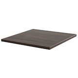 thumbnail of Plateau de table carré stratifié 60 x 60 cm bois foncé Rivoli - Oviala