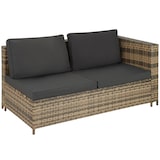 thumbnail of tectake Conjunto de rattan Siena  Natural/Cinzento Escuro