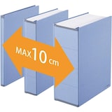 thumbnail of Ordner Zero Max A4 1,5-10cm blau