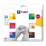 thumbnail of Modelliermasse FIMO® soft -Basic Colours-, 500 g, sortiert 24 x a 25 g