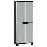 thumbnail of vidaXL Kunststoffschrank 68x39x171,5 cm Rattan-Design