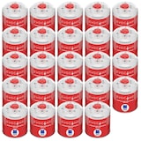 thumbnail of EVOCAMP 24x Propan Butan Gaskartuschen 450g, Schraubkartusche Eurogewinde 7/16" Ventilkartusche 809 ml für Weber Q100 Q1200
