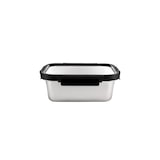 thumbnail of Plastorex - Boîte de conservation rectangulaire micro-ondable en inox, 180 CL, L.22.9*l.17.9*h.8.1 cm