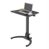 thumbnail of SVITA WONJU Laptoptafel Mobiele hoge tafel Laptopstandaard Laptop trolley Opvouwbaar In hoogte verstelbaar Zwart