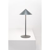 thumbnail of Zafferano Wiederaufladbare LED-Tischleuchte Pina L Schreibtisch - 6 W, IP65, Touch-Dimmer, Magnetkopf, modernes Design für drinnen und draußen - Titan