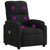 thumbnail of vidaXL Massagesessel Schwarz Mikrofasergewebe