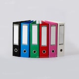 thumbnail of Lot de 100 Classeurs A4 Class'Hic ROSE haut de gamme - dos 8 cm - marque enveloppebulle