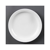 thumbnail of Olympia Whiteware borden met smalle rand 20,2cm