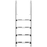 thumbnail of Uniprodo Escalera de piscina - 4 peldaños - perfil de arco estrecho