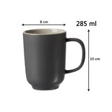 thumbnail of Ritzenhoff & Breker JASPER Kaffeebecher 285 ml 4er Set grau