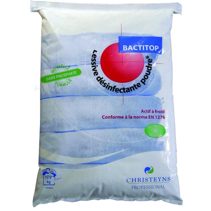 Lessive poudre désinfectante Bactitop