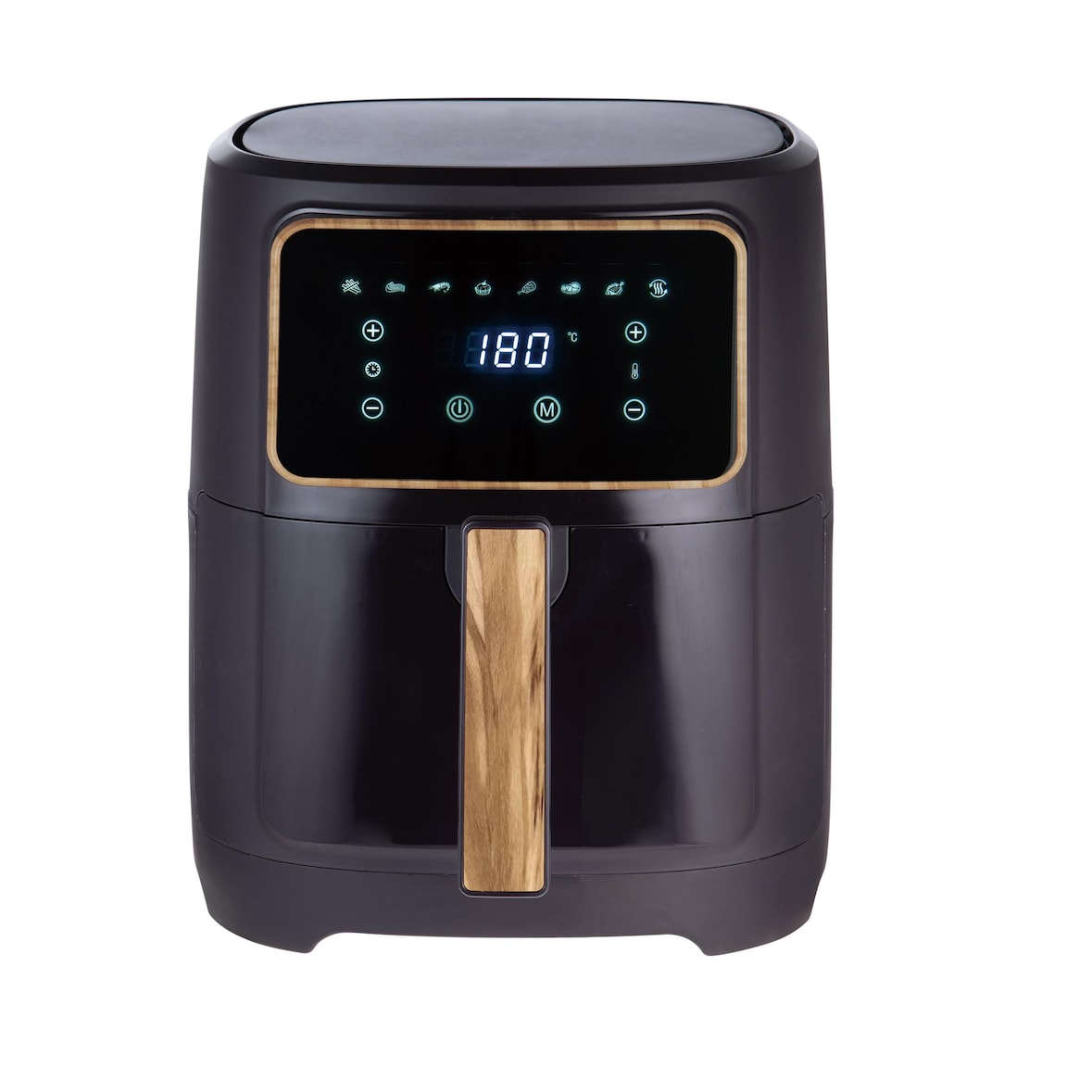 BERGNER - Freidora de aire OLIVAR de 6,9L y 1800W con 8 funciones