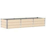 thumbnail of Helloshop26 - Moderner Pflanzkübel 240 x 80 x 45 cm schlankes Design geeignet für den Innen- und Außenbereich elfenbeinfarbener 02_0059147
