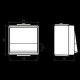 thumbnail of Jung Wippschalter 606 NAW 606NAW