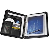 thumbnail of Schreibmappe A4 mit Rechner schwarz