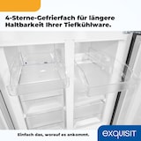 thumbnail of Exquisit Multidoor MD425-150-040C inoxlook-az | No Frost | Nutzinhalt: 421 L | Temperaturregelung | Alarm