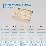 thumbnail of 1000g di carta di pino per riempimento | Carta sminuzzata perfetta per regali, imballaggi, protezione, decorazione e celebrazioni memorabili