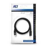thumbnail of ACT AC7412 USB-C Verlengkabel | 3.2 Gen1 | USB-C male - USB-C female | 2 meter