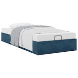 thumbnail of vidaXL Ottoman-Bett ohne Matratze Dunkelblau 80x200 cm Samt