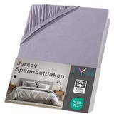 thumbnail of Jersey Spannbettlaken DreamScience für Matratzen bis 22 cm Höhe - Weich & Anschmiegsam, Rundumgummizug, Bügelfrei 140x200 - 160x200 cm grau