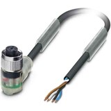thumbnail of Phoenix Contact Sensor-Aktor-Kabel M12 SAC4P5,0PUR/M12FR-3L 1668302