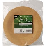 thumbnail of 25 lots de 10 Assiettes, fait en bambou "pure" rond Ø 18 cm · 1,5 cm