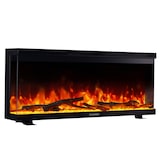 thumbnail of KAMINIO Elektrokamin LEA - Elektrischer 3-in-1 Kamin mit Panoramaview, Heizung, 3D-Flammeneffekt, 12 Flammenfarben, Fernbedienung  - 36 Zoll