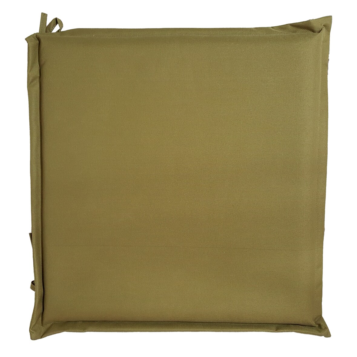 cuscino solo seduta per sedia in teak, misura 45x45x2,colore verde salvia,sfoderabile