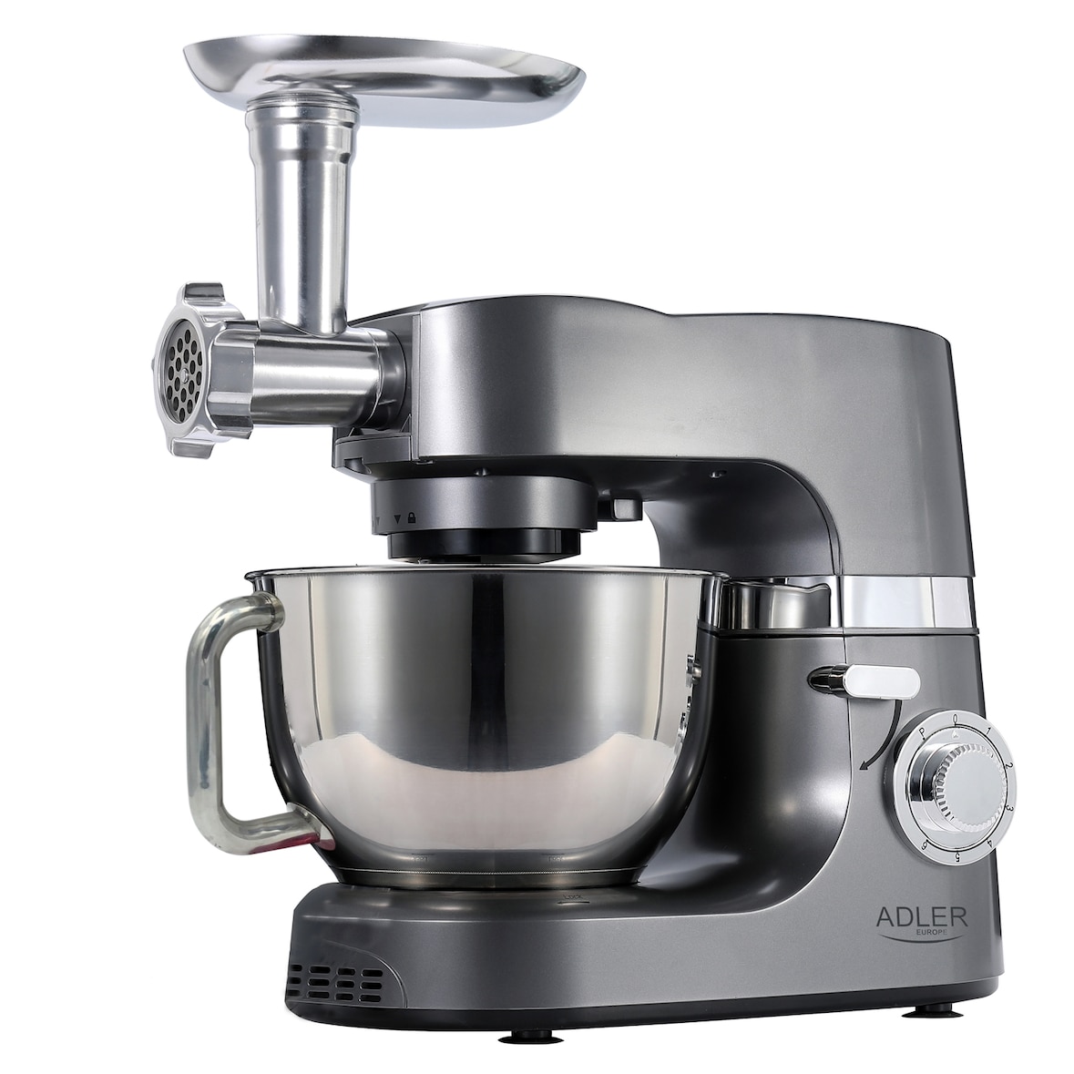 Adler AD 4221 Küchenmaschine 2200W Edelstahlschüssel 7L