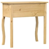 thumbnail of Mesa consola Corona madera maciza de pino 73x35x73 cm