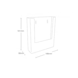 thumbnail of Wand-Prospekthalter, Flyerhalter DIN A5