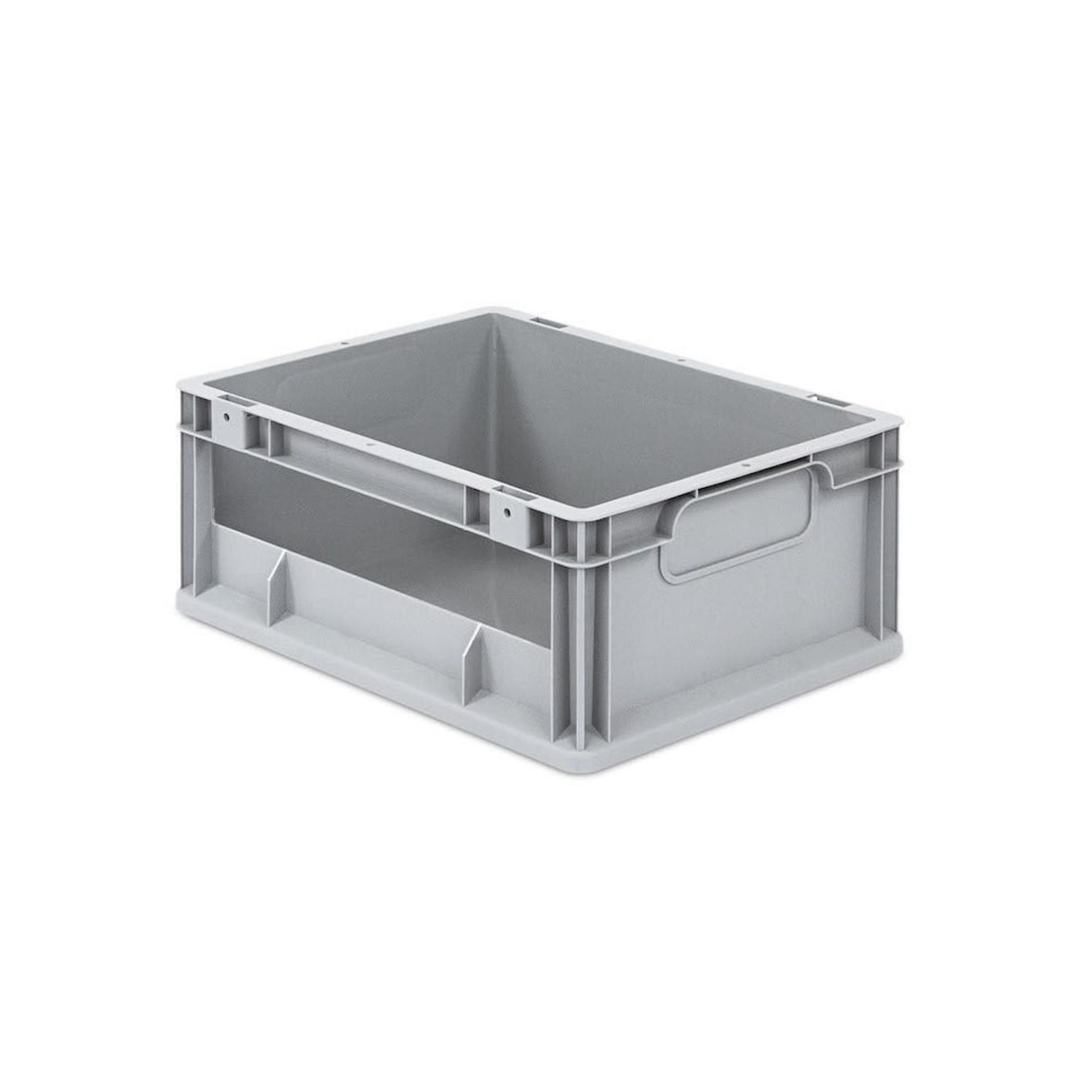 PROREGAL Eurobox NextGen Insight | HxBxT 17x30x40cm | 16 Liter | Seite offen | Eurobehälter, Transportbox, Transportbehälter, Stapelbehälter